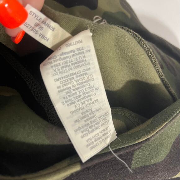 J. Crew leggings size small camo camouflage green  athletic athleisure - Picture 8 of 13